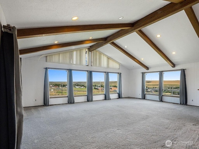 2 W Johnson Ln, Lind, WA 99341 - unfurnished living room with carpet flooring and recessed lighting