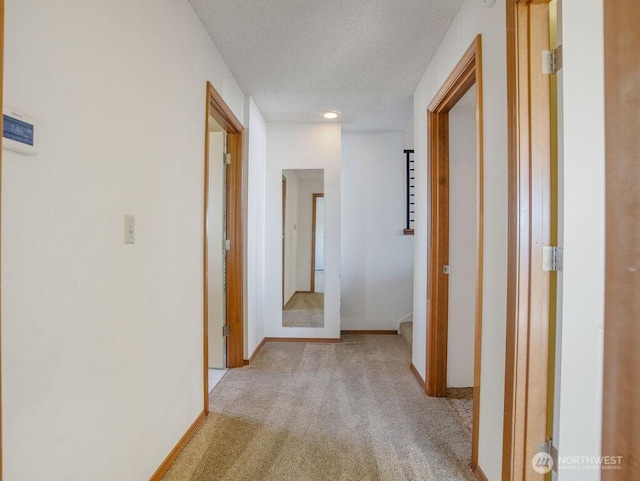 2 W Johnson Ln, Lind, WA 99341 - hall with carpet and a textured ceiling