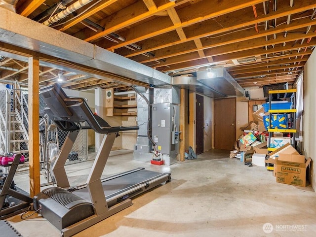 2 W Johnson Ln, Lind, WA 99341 - exercise room with heating unit