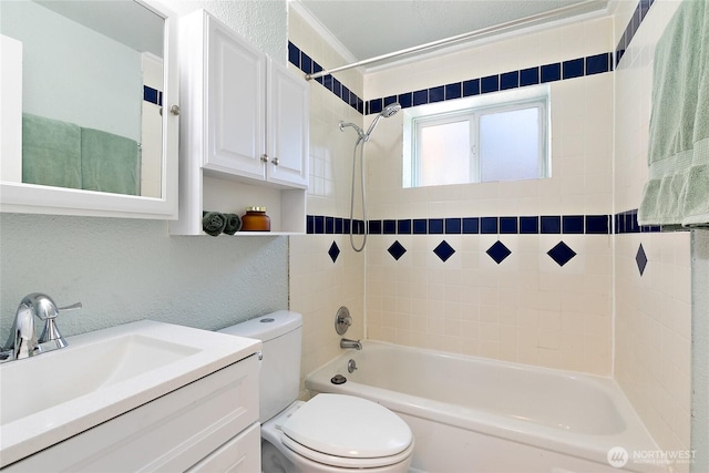 5701 38th Ct SE, Lacey, WA 98503 - bathroom featuring tub / shower combination and vanity