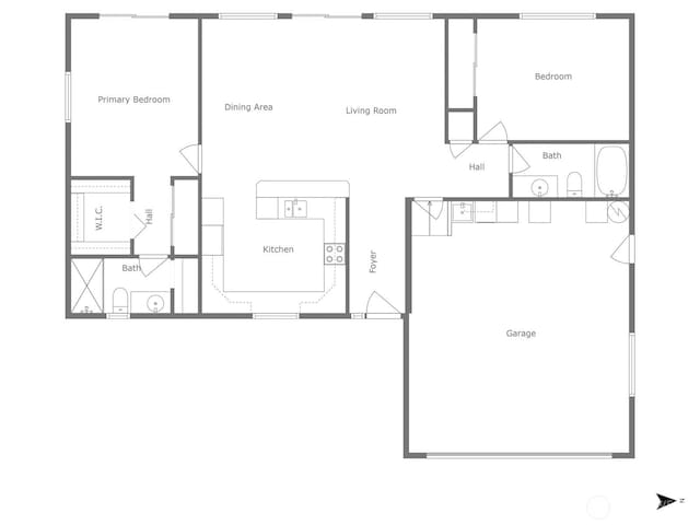 19214 Lakeview Dr, Soap Lake, WA 98851 - view of home floor plan