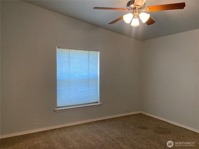 4820 NE 7.5 Rd, Moses Lake, WA 98837 - carpeted spare room featuring ceiling fan and baseboards