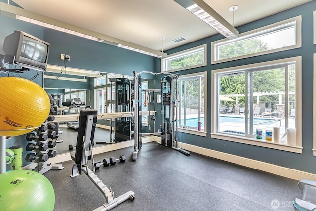 3924 243rd Pl SE Unit G204, Bothell, WA 98201 - gym featuring baseboards