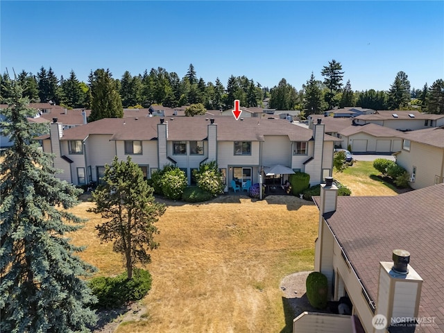 25015 110th Ave SE Unit B, Kent, WA 98030 - aerial view of residential area