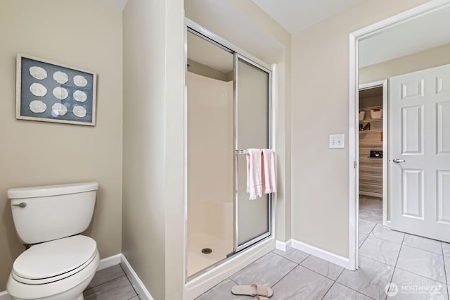 14111 NE 63rd Ct, Redmond, WA 98052 - bathroom with a stall shower and toilet