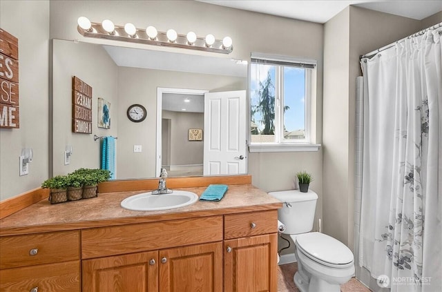 25004 163rd Pl SE, Covington, WA 98042 - full bathroom featuring vanity and a shower with shower curtain