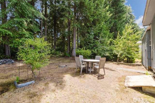 2072 Hastings Ln SE, Port Orchard, WA 98367 - view of yard featuring outdoor dining area