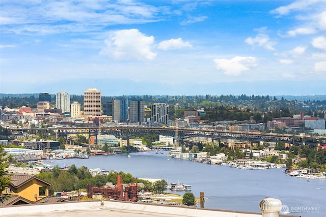 1918 5th Ave N Unit B, Seattle, WA 98109 - view of urban area with a nearby body of water and a notable bridge