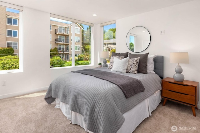 1918 5th Ave N Unit B, Seattle, WA 98109 - bedroom with light carpet and multiple windows
