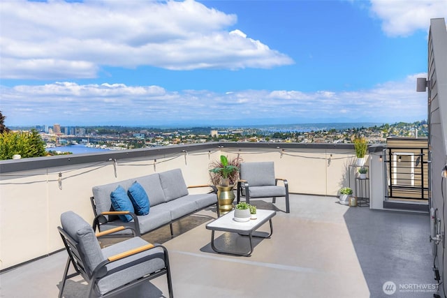 1918 5th Ave N Unit B, Seattle, WA 98109 - view of patio / terrace with an outdoor hangout area
