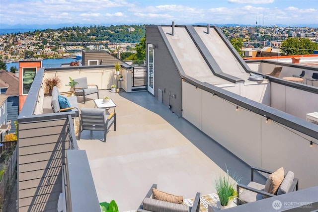 1918 5th Ave N Unit B, Seattle, WA 98109 - patio / terrace featuring outdoor lounge area