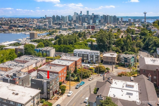 1918 5th Ave N Unit B, Seattle, WA 98109 - aerial view of skyline