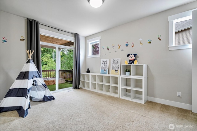 8019 149th Pl SE, Newcastle, WA 98059 - game room featuring carpet flooring and baseboards