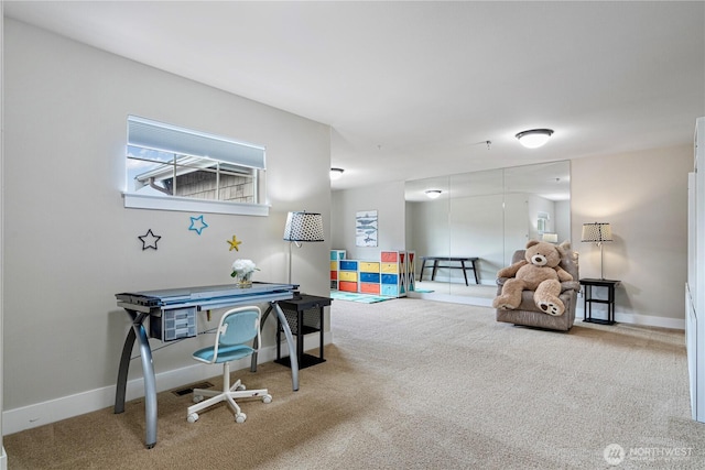 8019 149th Pl SE, Newcastle, WA 98059 - carpeted office space with baseboards