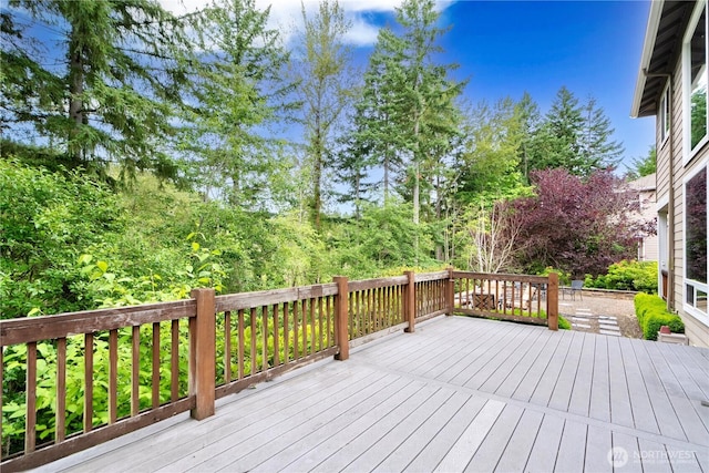 8019 149th Pl SE, Newcastle, WA 98059 - view of wooden deck