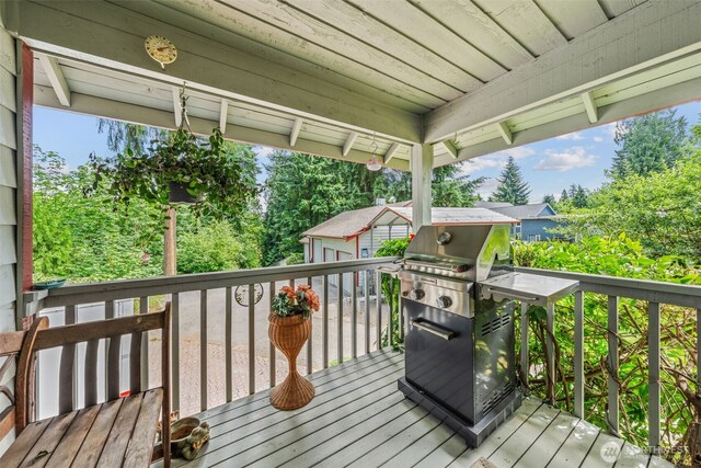 16714 Broadway Ave, Snohomish, WA 98296 - deck featuring a grill