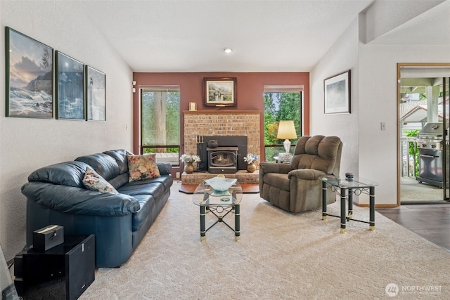 16714 Broadway Ave, Snohomish, WA 98296 - living area featuring healthy amount of natural light and wood finished floors