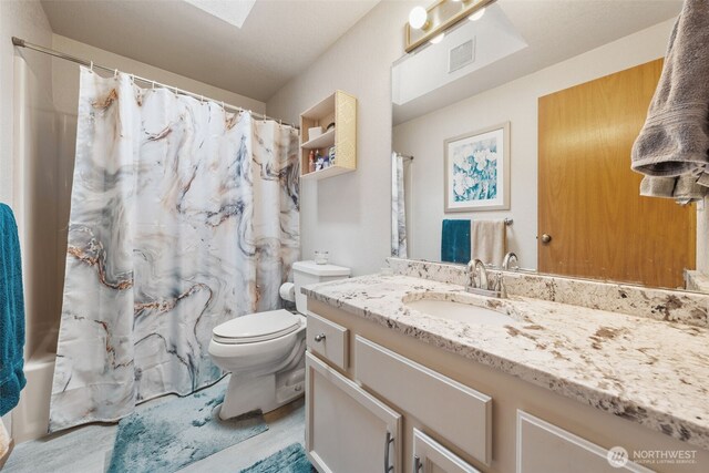 16714 Broadway Ave, Snohomish, WA 98296 - bathroom featuring vanity and shower / bath combo
