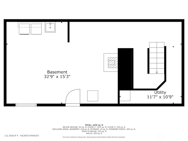 10634 SW Cowan Rd, Vashon, WA 98070 - view of home floor plan