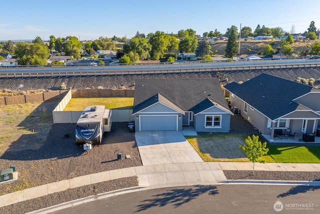 1205 W Sequoia Rd, Moses Lake, WA 98837 - view from above of property