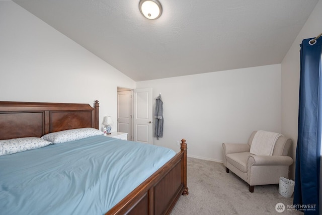 1205 W Sequoia Rd, Moses Lake, WA 98837 - bedroom featuring light colored carpet and lofted ceiling