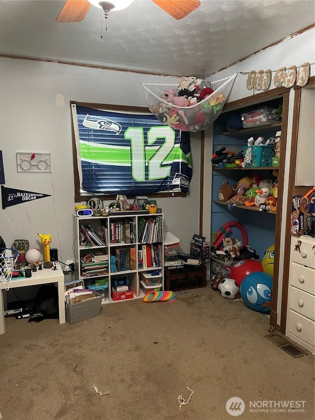 1610 M St NE, Auburn, WA 98002 - storage featuring a ceiling fan