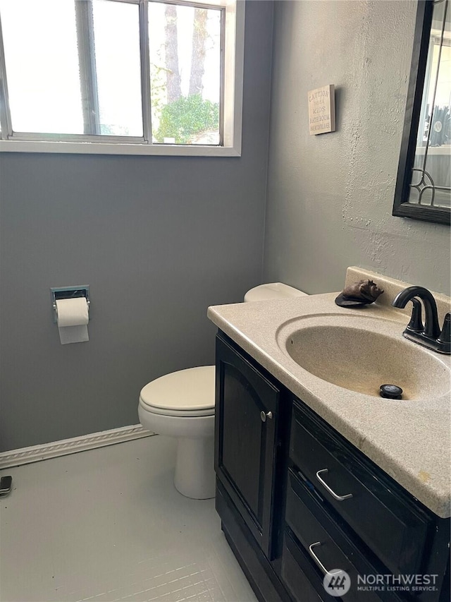 1610 M St NE, Auburn, WA 98002 - half bath with vanity and tile patterned flooring