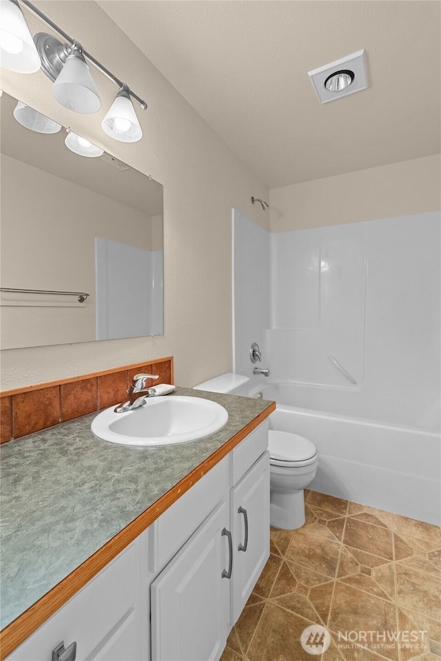 21945 Promontory Ct SE, Yelm, WA 98597 - full bath featuring vanity and shower / bathtub combination