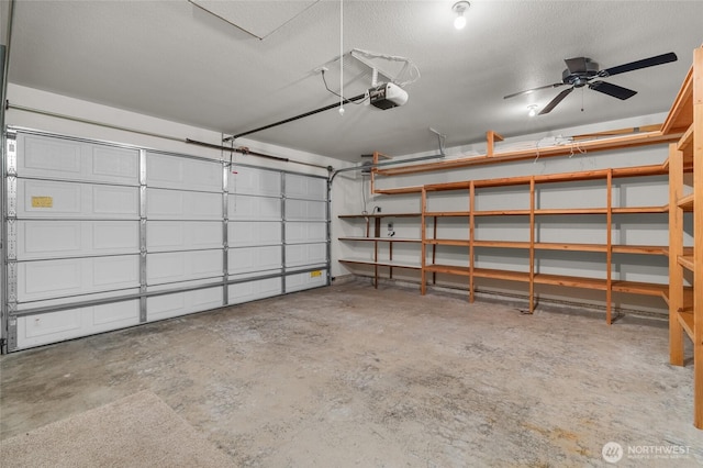 21945 Promontory Ct SE, Yelm, WA 98597 - garage featuring a garage door opener