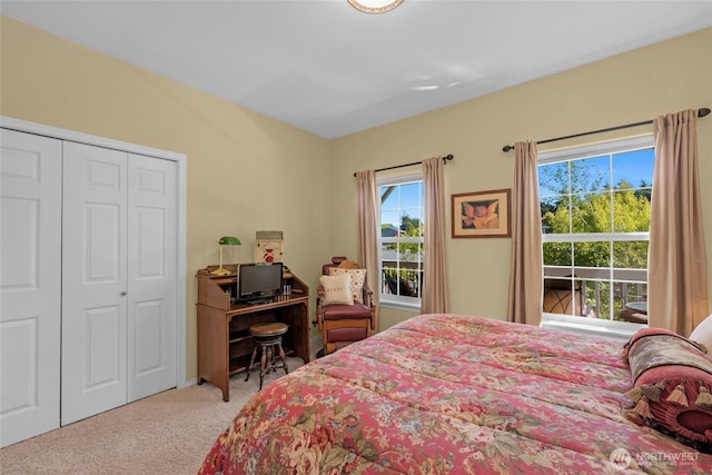 461 Klahhane Rd, Sequim, WA 98382 - carpeted bedroom with a closet