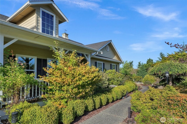 461 Klahhane Rd, Sequim, WA 98382 - view of property exterior with covered porch