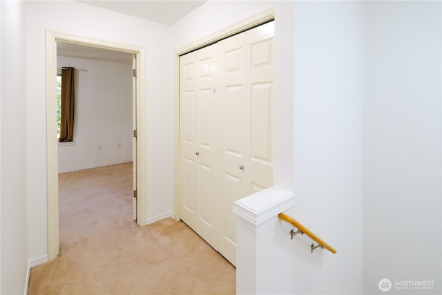 28710 S 34th Ave Unit B5, Auburn, WA 98001 - hallway with light colored carpet and baseboards