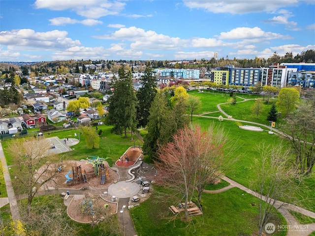 7120 44th Ave S, Seattle, WA 98118 - aerial overview of property's location featuring a community park