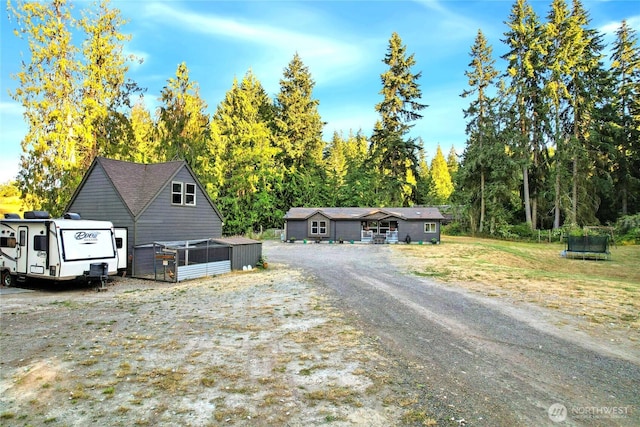 29 Sherburne Rd, Sequim, WA 98382 - view of front of home featuring an outbuilding