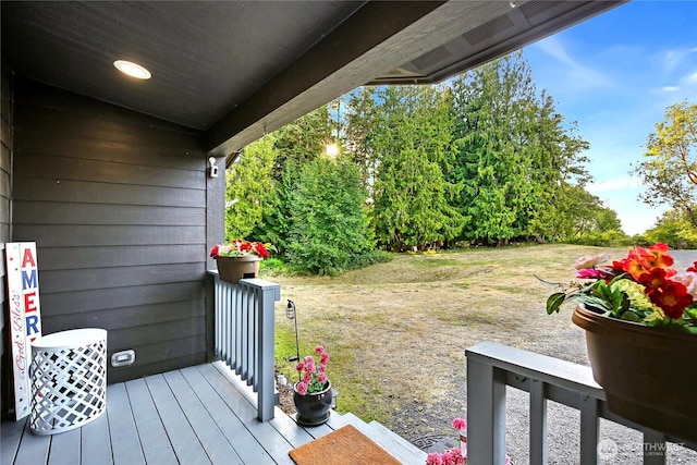 29 Sherburne Rd, Sequim, WA 98382 - view of wooden deck