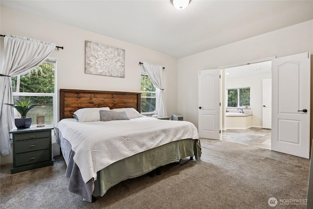 29 Sherburne Rd, Sequim, WA 98382 - carpeted bedroom featuring connected bathroom
