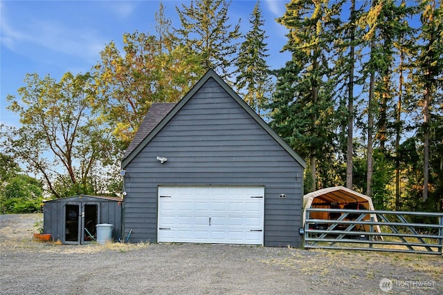29 Sherburne Rd, Sequim, WA 98382 - view of detached garage
