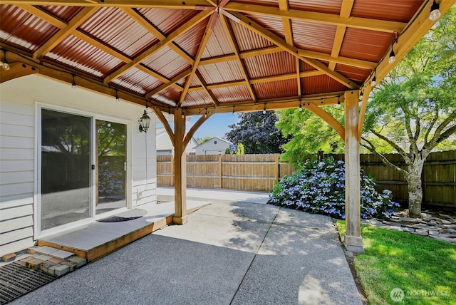 13019 NE 96th Way, Vancouver, WA 98682 - view of patio featuring a gazebo