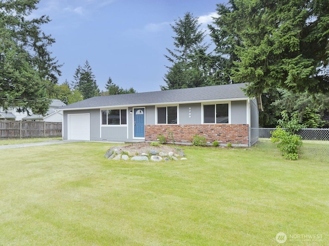 2705 181st Ave E, Lake Tapps, WA 98391 - single story home with brick siding, an attached garage, and driveway