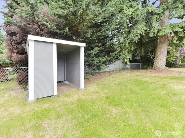 2705 181st Ave E, Lake Tapps, WA 98391 - view of yard featuring a shed