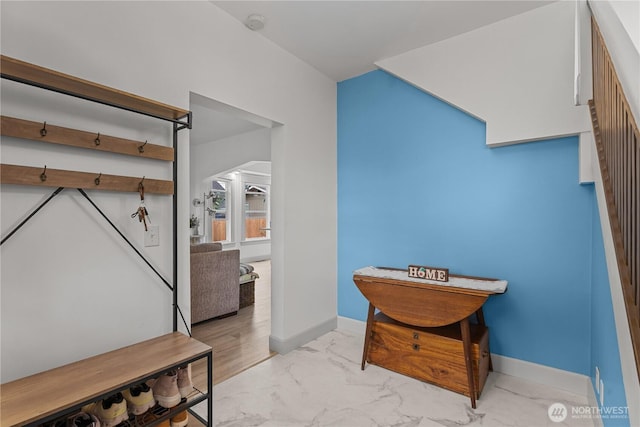 3738 E J St, Tacoma, WA 98404 - mudroom with light marble finish floors and baseboards