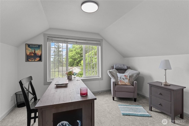 3738 E J St, Tacoma, WA 98404 - office with vaulted ceiling and light colored carpet