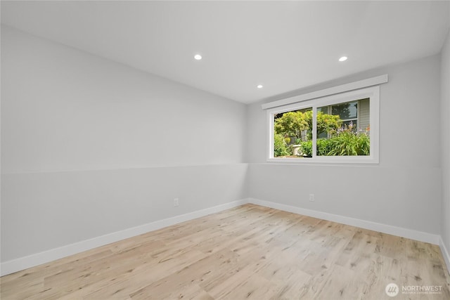610 Northshore Dr Unit 6123, Bellingham, WA 98226 - empty room with wood finished floors and recessed lighting
