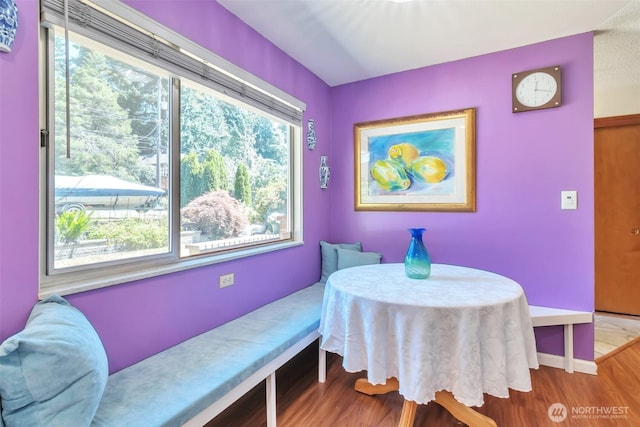 1515 NE 106th St, Seattle, WA 98125 - dining space with wood finished floors and baseboards