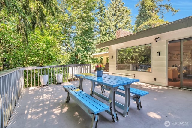 1515 NE 106th St, Seattle, WA 98125 - view of patio with outdoor dining space