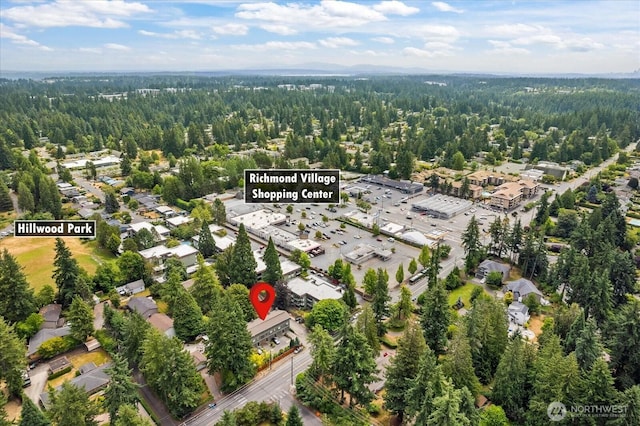 728 NW 189th Ln, Shoreline, WA 98177 - view of property location with a heavily wooded area