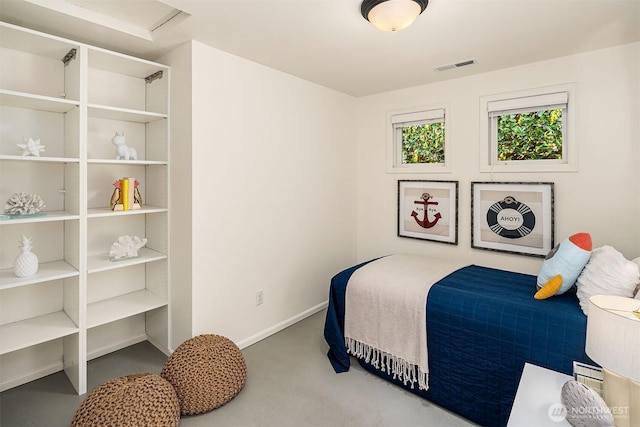 10261 NE 21st Pl, Bellevue, WA 98004 - carpeted bedroom featuring attic access and baseboards