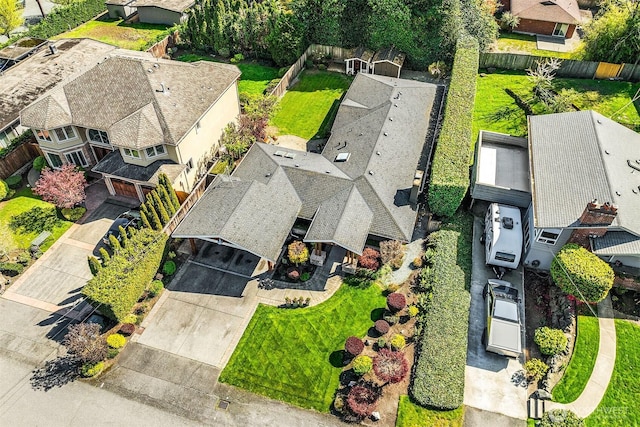 10261 NE 21st Pl, Bellevue, WA 98004 - aerial view of residential area