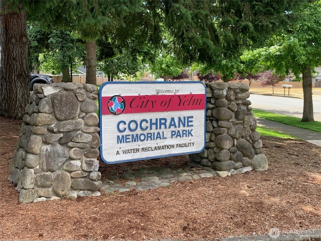 15539 Bergh Ct SE, Yelm, WA 98597 - view of community / neighborhood sign