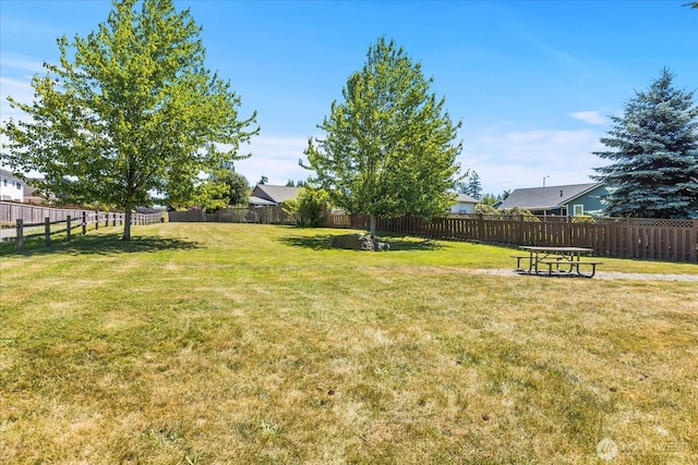 8051 283rd St NW, Stanwood, WA 98292 - view of fenced backyard